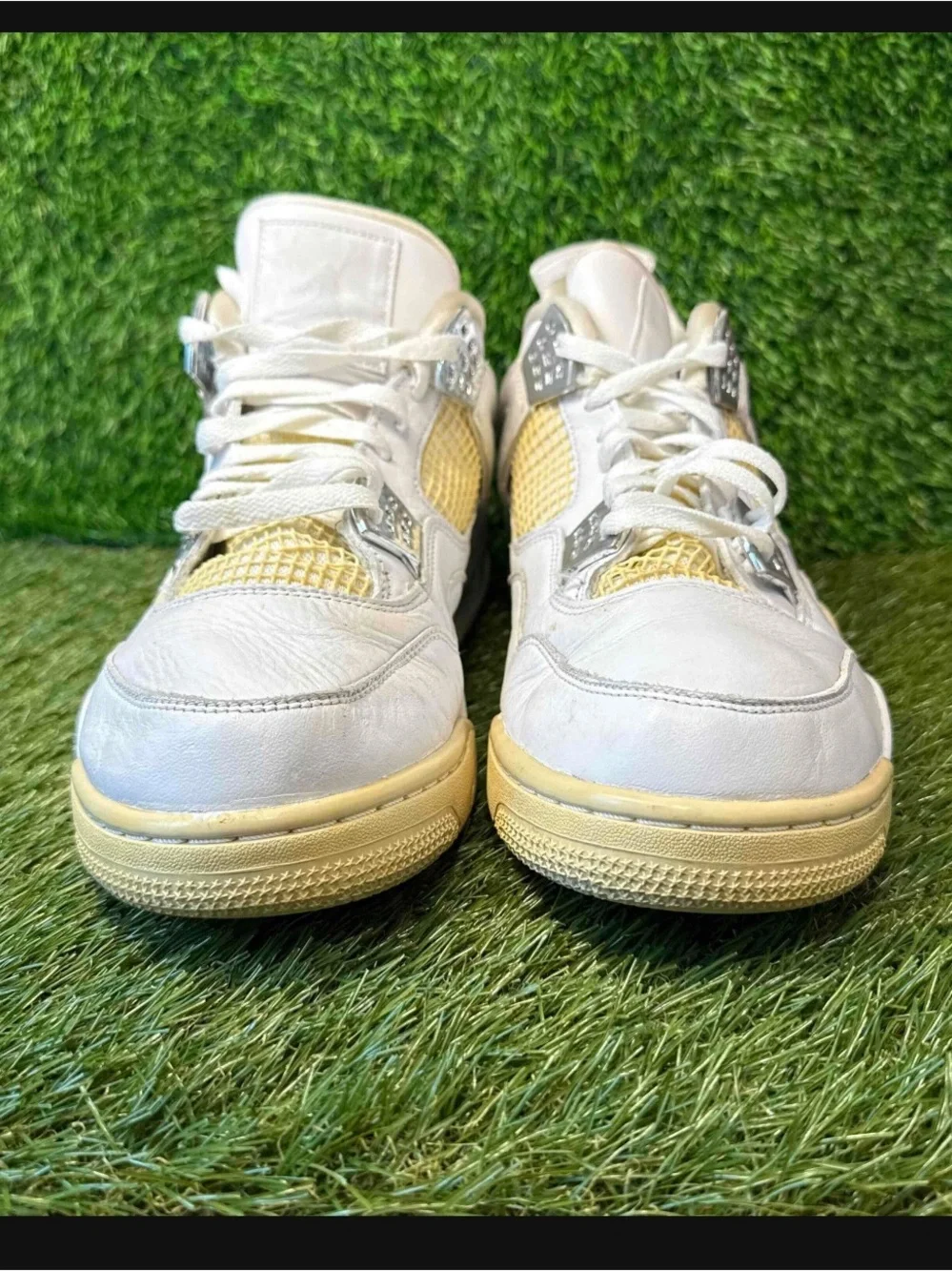 Nike Air Jordan 4 IV Retro Pure Money 2017 White Men’s Size 14 Sneakers Shoes
